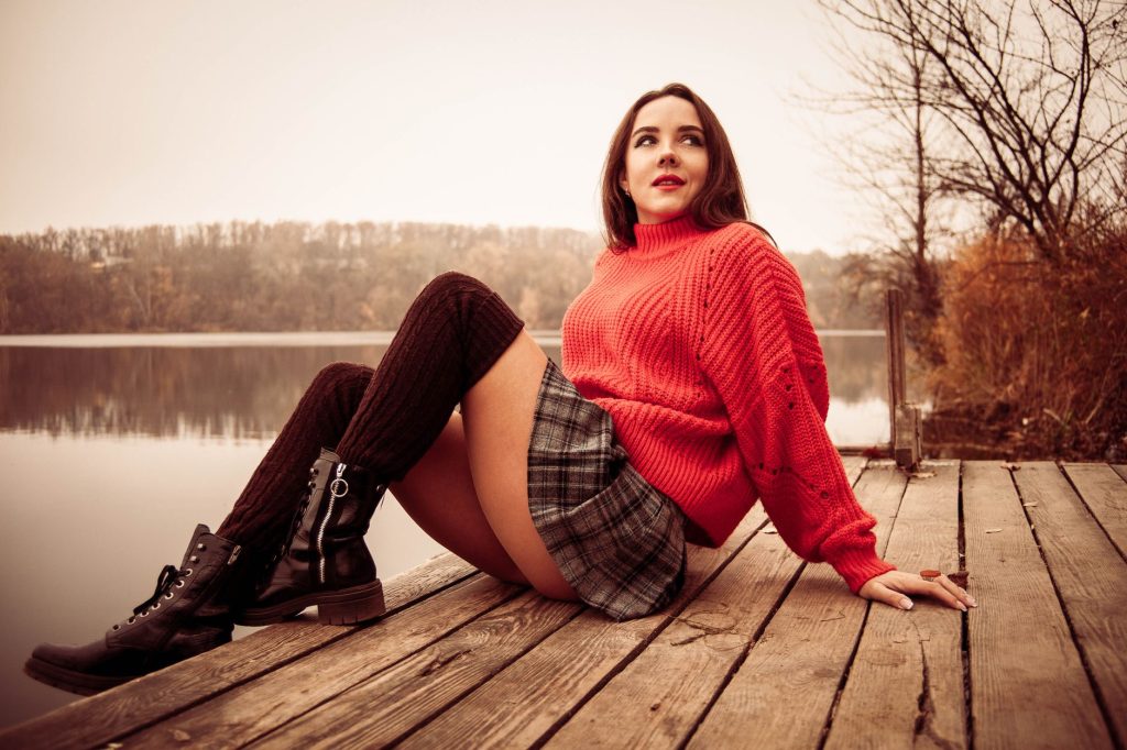 Attractive young woman