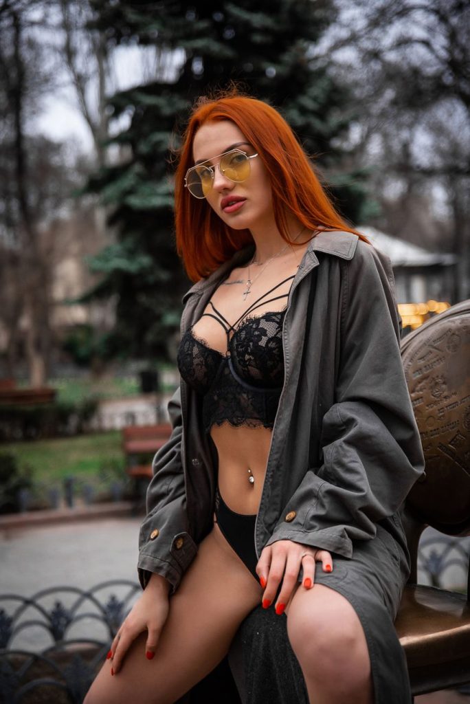 Attractive young woman