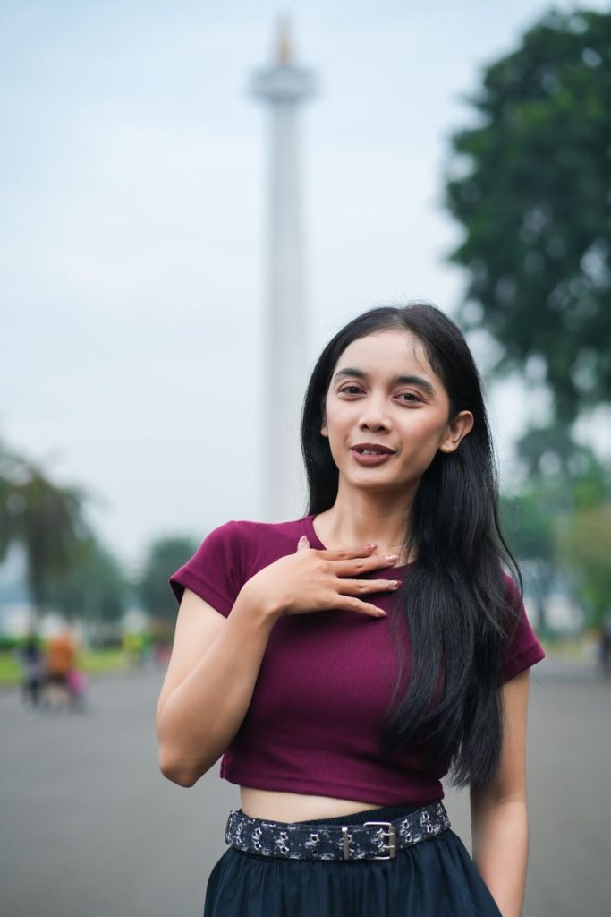 Attractive young woman