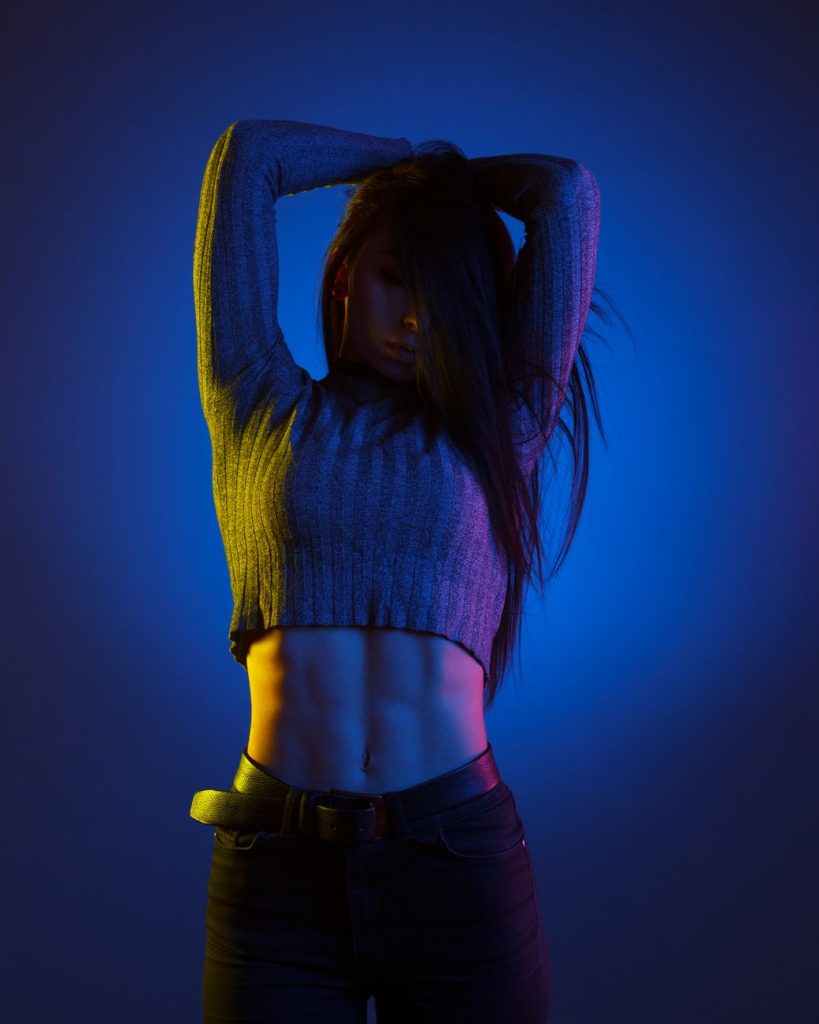 Attractive young woman