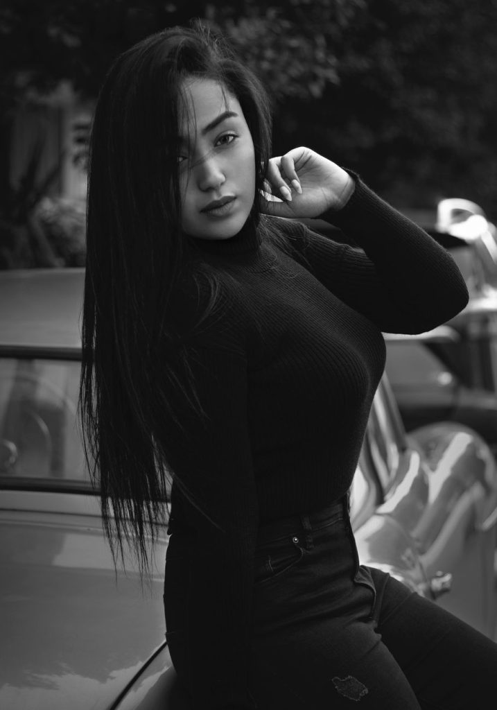 Attractive young woman